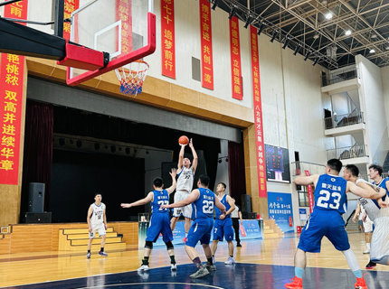 【第十七屆省直籃球賽快訊】公司籃球隊首戰(zhàn)告捷