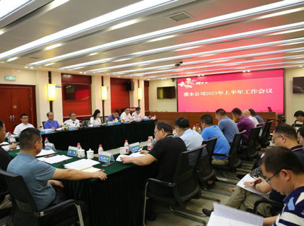 澧水公司召開2023年上半年工作會議