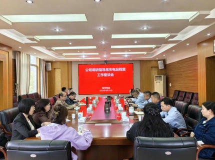 公司檢查組檢查督導(dǎo)基層單位檔案管理工作