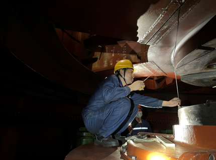 檢修戰場無硝煙，秉懷初心從容行