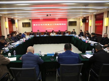 公司召開2025年3月份重點工作統(tǒng)籌例會