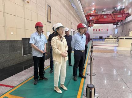 陳印輝到江埡電站檢查安全生產工作并與青年職工交流座談