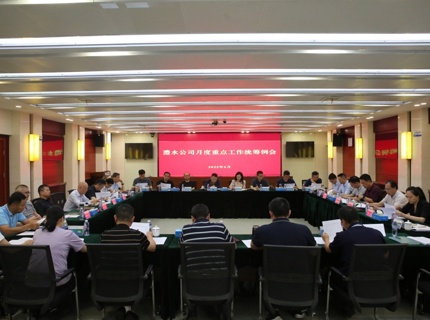 澧水公司召開2025年6月份重點工作統(tǒng)籌例會