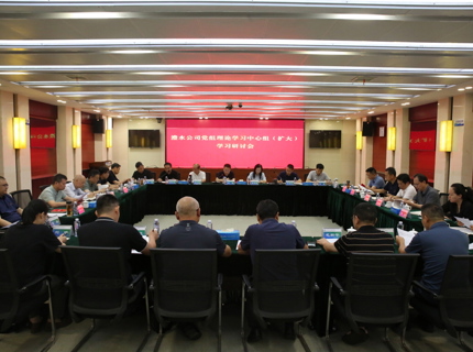 公司黨組召開理論學習中心組（擴大）學習暨集中整治違規(guī)吃喝專題學習研討會