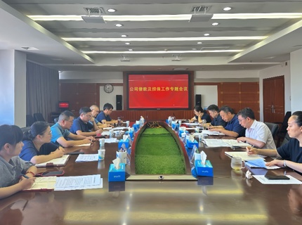 公司召開借款及擔(dān)保工作專題會議